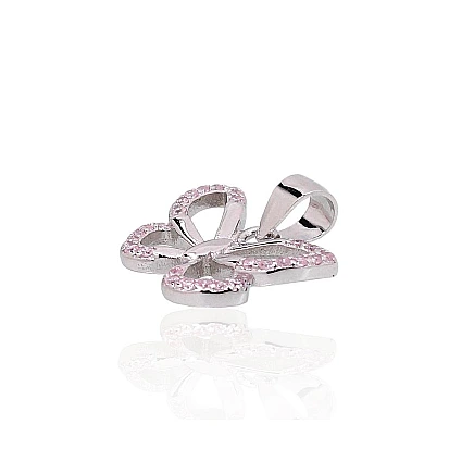 Naiste,  - Hõberipats, 1.5 g, Hõbe 925 proov, roodium (kate), Tsirkonid