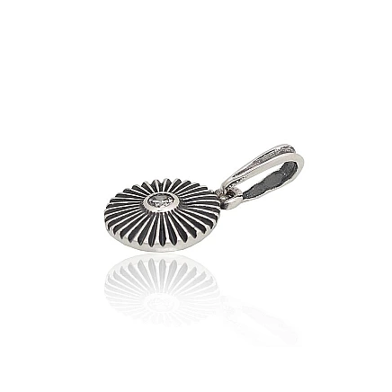 Naiste,  - Hõberipats, 1.3 g, Hõbe 925 proov, oksüüd (kate), Tsirkonid