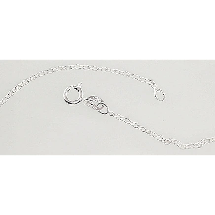 Ketid,  - Hõbekett Anchor round 1,1 mm, 40, 2 g, Hõbe 925 proov