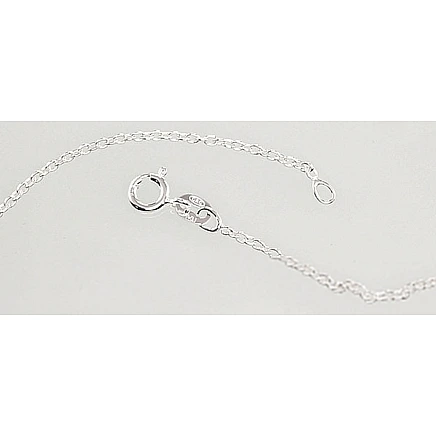 Ketid,  - Hõbekett Anchor round 1,1 mm, 42, 2.1 g, Hõbe 925 proov