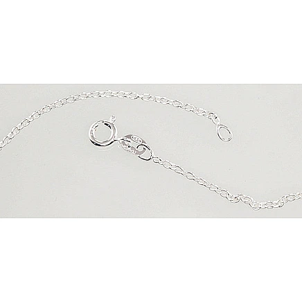 Ketid,  - Hõbekett Anchor round 1,1 mm, 55, 2.7 g, Hõbe 925 proov