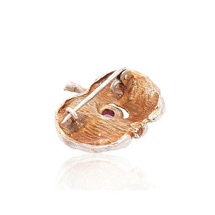 Prossid,  - Hõbepross, 3.9 g, Hõbe 925 proov, oksüüd (kate), Granaat
