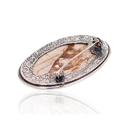 K-Exclusive kollektsioon,  - Hõbepross, 22.2 g, Hõbe 925 proov, oksüüd (kate), Jašma